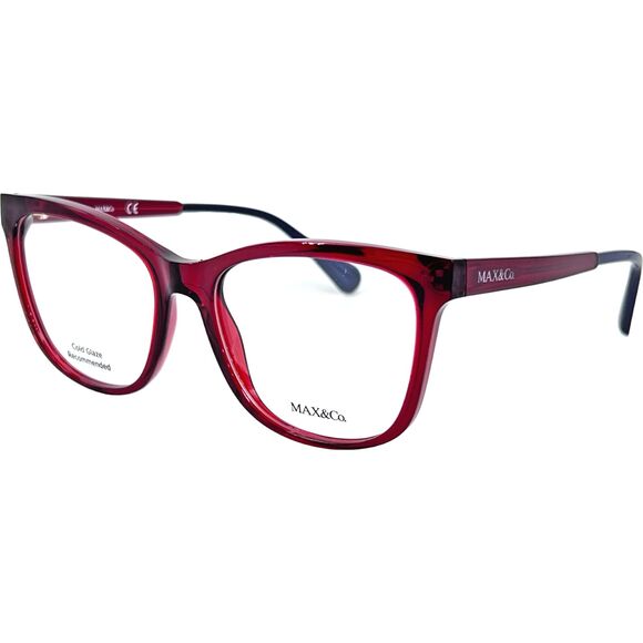 Max & Co MO5040 Womens Eyeglass Frame Shiny Red - Picture 2 of 5